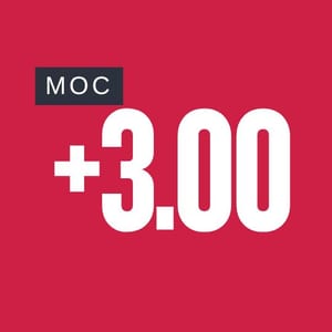 Okulary +3.00