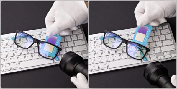 Męskie okulary +1.75 do czytania i komputera Blue Light ST338 czarne