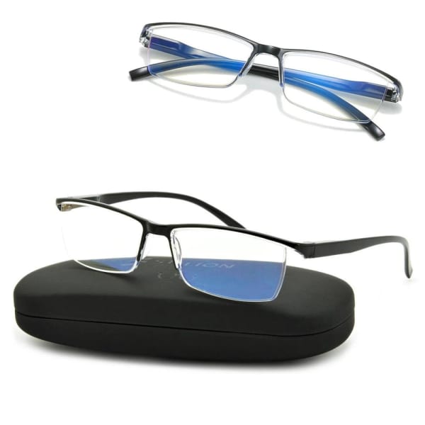 Korekcyjne okulary PLUSY moc: +1.25 z filtrem BLUE LIGHT do komputera i czytania ST313