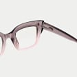 Damskie okulary +1.75 do czytania i komputera z filtrem Blue Light STL286 szary/fiolet