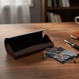 Etui na okulary korekcyjne zamykane na magnes STHC-93B brązowe