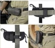 Taktyczne etui na okulary - KHAKI mocne z karabińczykiem ET-137B