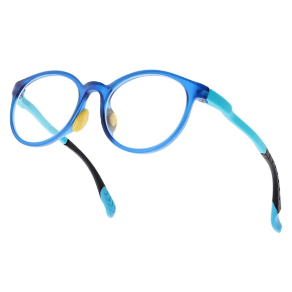 Okulary dla dzieci zerówki do komputera z filtrem Blue Light 25182A niebieskie