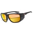 Górskie okulary z osłonkami przeciwsłoneczne fotochromowe GOG E460-1C w kat.2-4 czarny/złoty