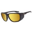 Górskie okulary z osłonkami przeciwsłoneczne fotochromowe GOG E460-1C w kat.2-4 czarny/złoty