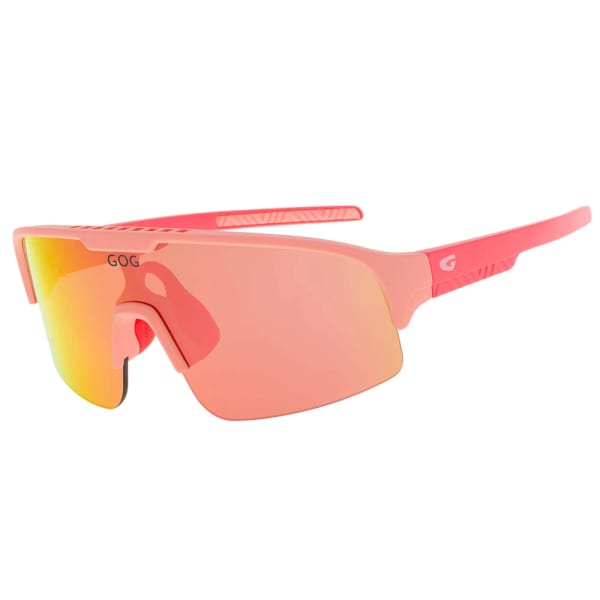 Juniorskie 6-10 lat okulary przeciwsłoneczne sportowe GOG E991-2 różowe