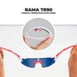 Juniorskie 6-10 lat sportowe okulary przeciwsłoneczne polaryzacyjne SP345-WHITE