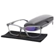Męskie okulary +1.50 do czytania i komputera Blue Light ST339 ze skazą!