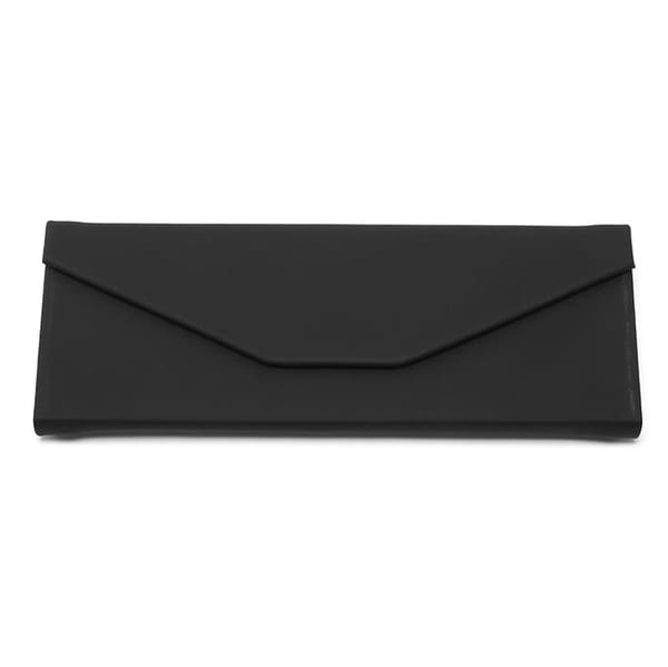 Etui na okulary składane w trójkąt ET-133F czarny mat