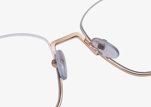 Damskie okulary półramki kocie zerówki do komputera BLUE LIGHT 25142B ze skazą!