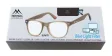 Okulary z filtrem do Komputera i Czytania moc: +3.50 Plusy BLFBOX67B szare