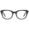 Damskie okulary acetatowe oprawki korekcyjne zerówki kocie AC385 czarne