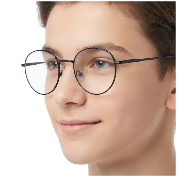 Okulary zerówki lenonki oprawki korekcyjne medium M290F czarne
