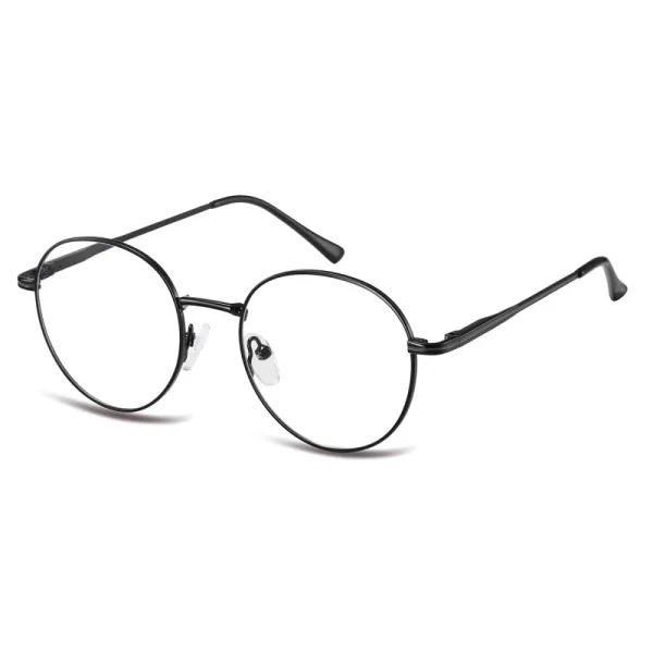 Okulary zerówki lenonki oprawki korekcyjne medium M290F czarne