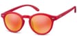 Okulary lenonki Montana MS28A czerwone lustrzanki