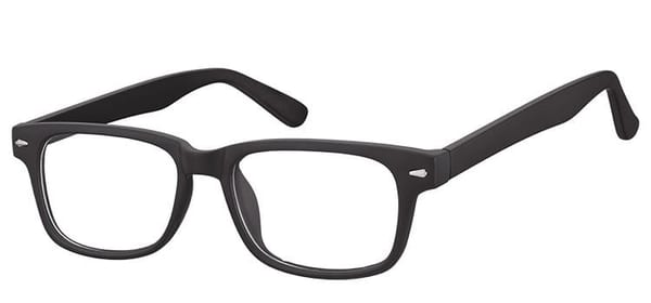 Okulary Zerówki klasyczne oprawki Sunoptic CP156 czarne