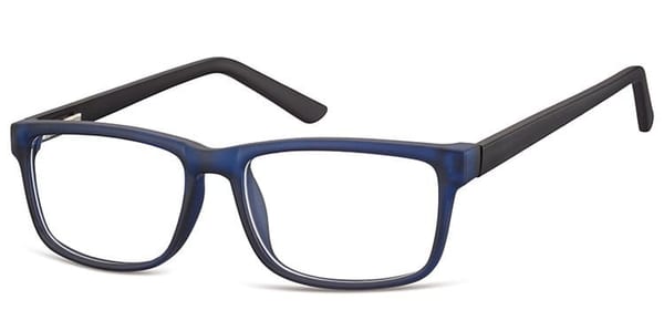 Okulary Zerówki oprawki Sunoptic CP157B granatowo-czarne