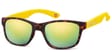 Okulary nerdy  Montana M43D zolto-panterkowe revo