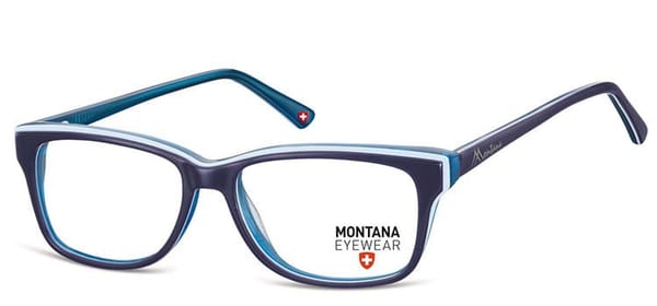 Okulary oprawki korekcyjne nerdy Montana MA81 Blue