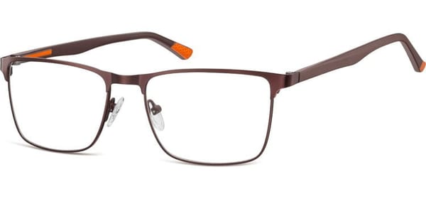Okulary oprawki prostokątne stalowe Sunoptic 999B