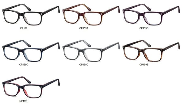 Okulary Oprawki korekcyjno-optyczne zerowki Sunoptic CP159E