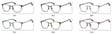 Okulary Oprawki damskie kocie oczy stalowe Sunoptic 992 czarne