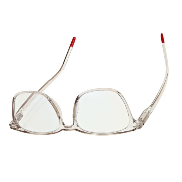 Plusy +3.00 okulary korekcyjne do komputera i czytania Antyreflex + Blue Light ST332A transparentne