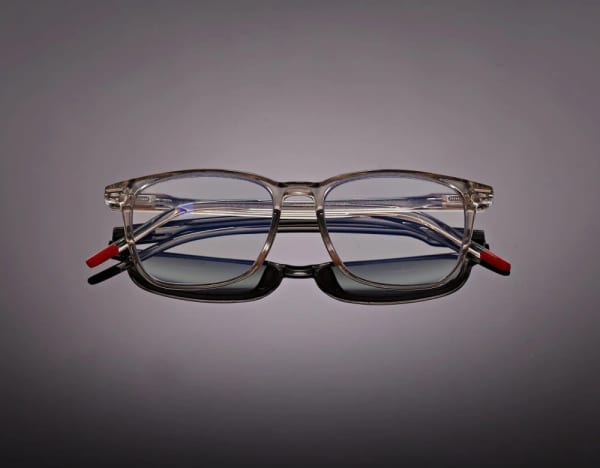 Plusy +3.50 okulary korekcyjne do komputera i czytania Antyreflex + Blue Light ST332A transparentne