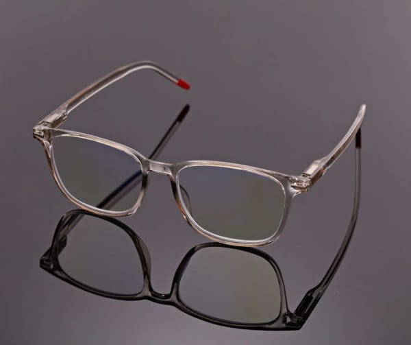Plusy +3.50 okulary korekcyjne do komputera i czytania Antyreflex + Blue Light ST332A transparentne