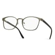 Plusy +2.00 Okulary prostokątne do czytania teleskopy FLEX ST328