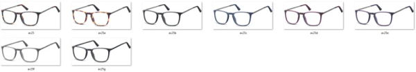 Okulary oprawki zerówki korekcyjne nerdy Unisex Sunoptic AC25B czarne