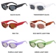Damskie okulary przeciwsłoneczne z filtrem UV400 transparentne ST-MAX4A