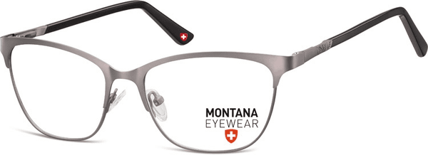 Okulary oprawki Kocie optyczne Montana MM606C jasnografitowo-czarne