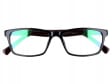 Okulary z filtrem Antyrefleksyjne zerówki Nerdy 9511A czarno-brązowe