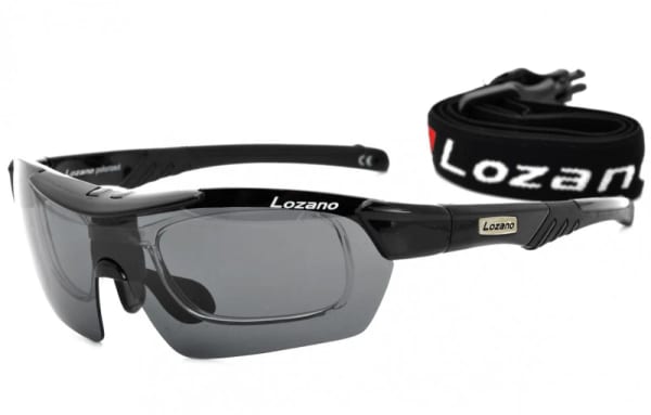 Okulary LOZANO LZ-124 (3 soczewki) Polaryzacja + Korekcja + pasek