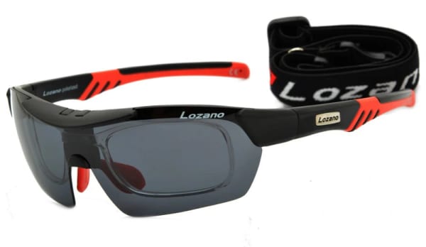 Okulary LOZANO LZ-124A (3 soczewki) Polaryzacja + Korekcja + pasek