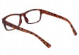 Prostokątne a'la Nerdy zerówki z Antyrefleksem okulary z filtrem ST1202A