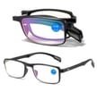 Plusy +1.00 Składane okulary korekcyjne do komputera i czytania Blue Light + Antyreflex ST335