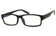 Okulary z filtrem Antyrefleksyjne zerówki Nerdy prostokątne DR-114-C2