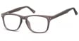 Okulary oprawki korekcyjne Nerdy zerówki Sunoptic CP136B jasnoszare