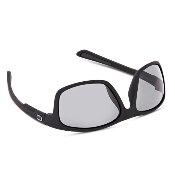 Duże męskie sportowe okulary przeciwsłoneczne z polaryzacją i filtrem UV400 Czarne POL-446
