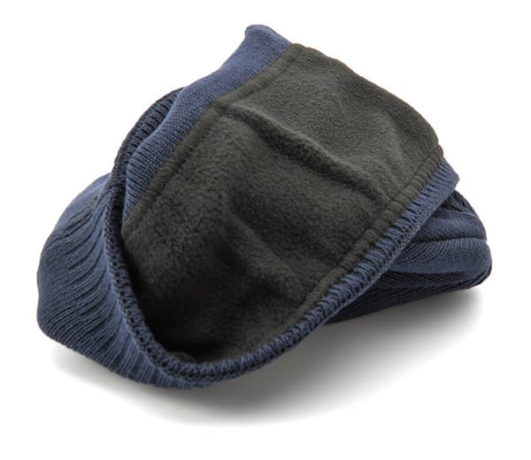 Męska Zimowa Czapka Granatowa z polarem - L/XL TOMORROW ST-543A