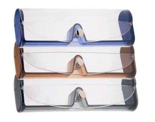 Etui Futerał na okulary STHC-19A NIEBIESKIE