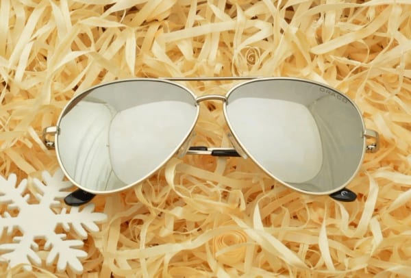 Okulary Polaryzacyjne Lustrzane AVIATOR Pilotki STD-29