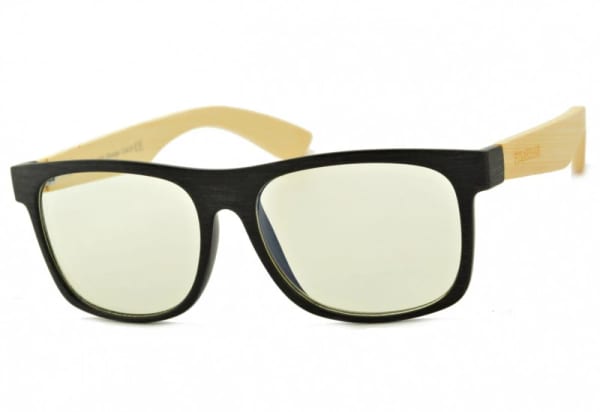 Okulary Nerdy Korekcyjne z Antyrefleksem Flex Zerówki POL-BLF-852K