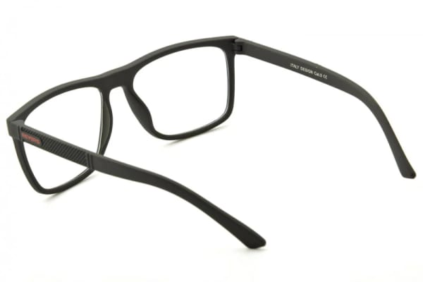 Okulary Nerd z filtrem światła niebieskiego do komputera zerówki R-BL-1611K