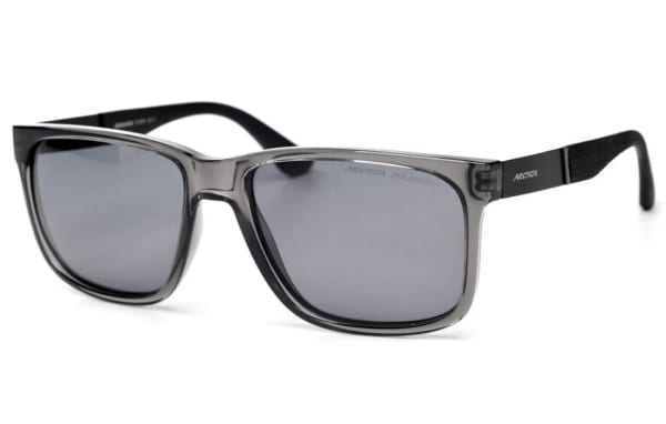Okulary Arctica S-323A polaryzacyjne szare transparentne