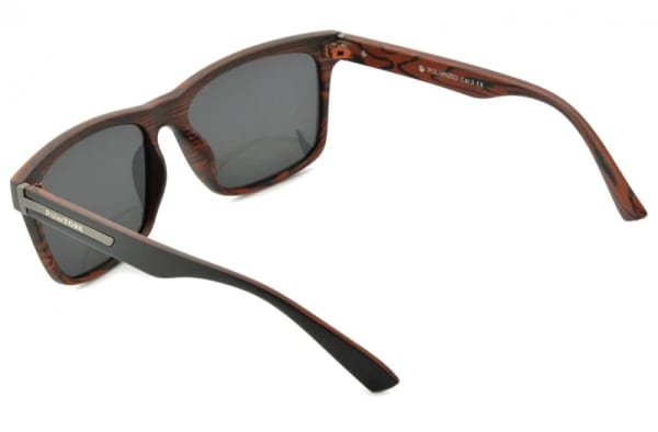 Okulary polaryzacyjne Nerdy Lustrzane czarne POL-766