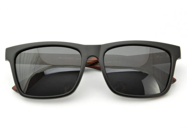 Okulary polaryzacyjne Nerdy Lustrzane czarne POL-766