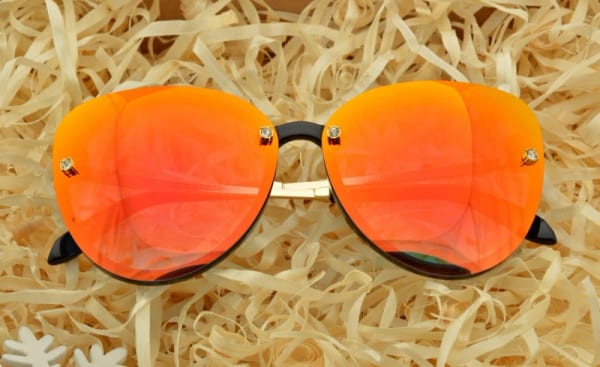 Okulary Kocie Oczy Lustro przeciwsłoneczne STD-82